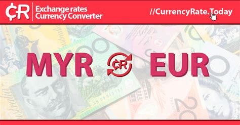 malaysian ringgit to euro|1 Euro (EUR) to Malaysian Ringgit (MYR) today .